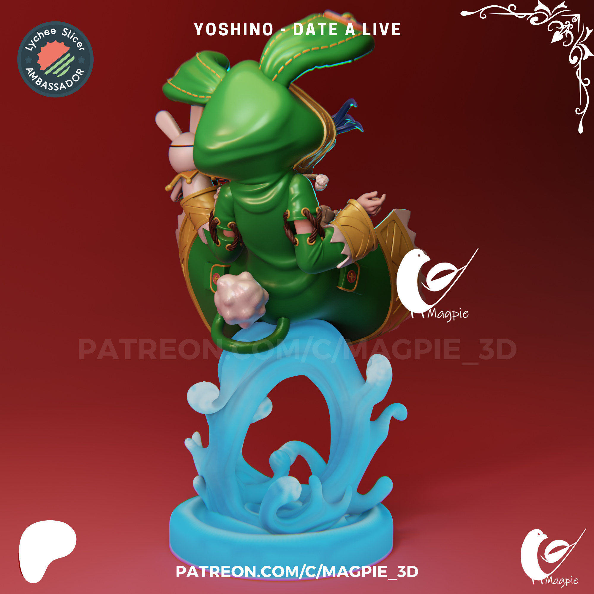 Yoshino - Date A Live - MagPie_3d 09